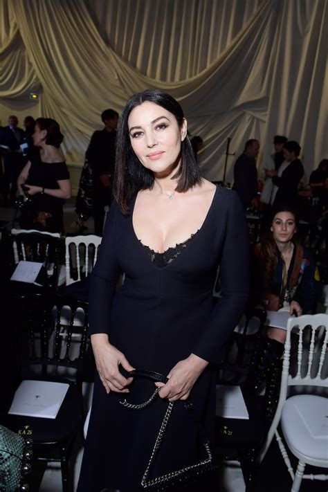 dior monica bellucci 2018|Monica Bellucci attends the Christian Dior Haute Couture Spring.